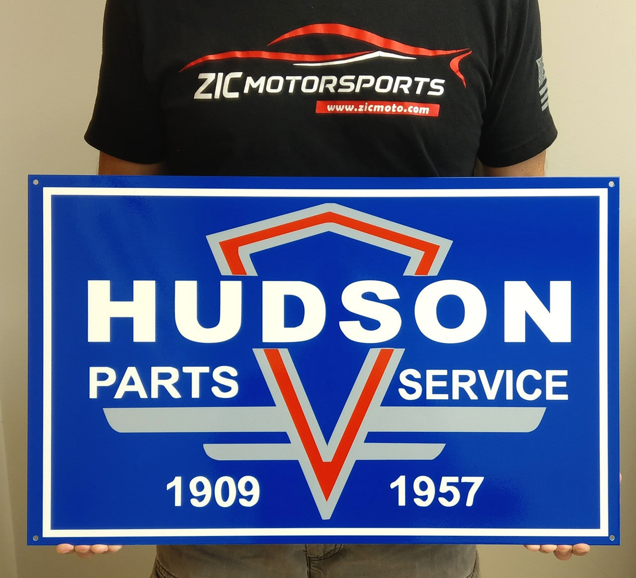 Hudson Parts and Service Steel Sign – LASER STEEL MAGNETS