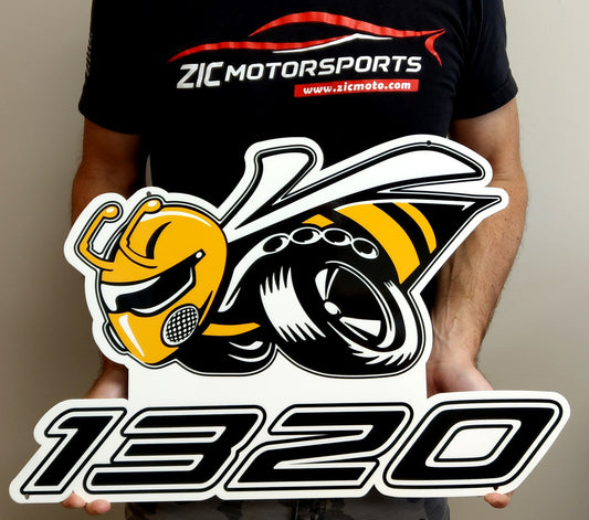 Dodge 1320 Angry Bee Steel Sign