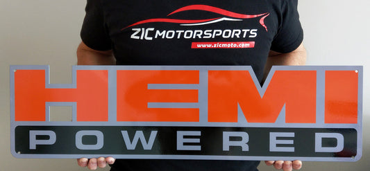 HEMI Powered Steel Sign