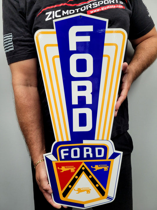 1950s Ford Echelon Steel Sign