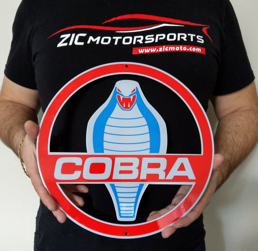 Cobra "Inside Cut" Steel Sign