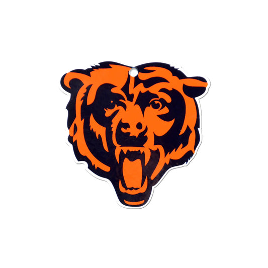 STEEL CHICAGO BEARS BEAR HEAD LOGO