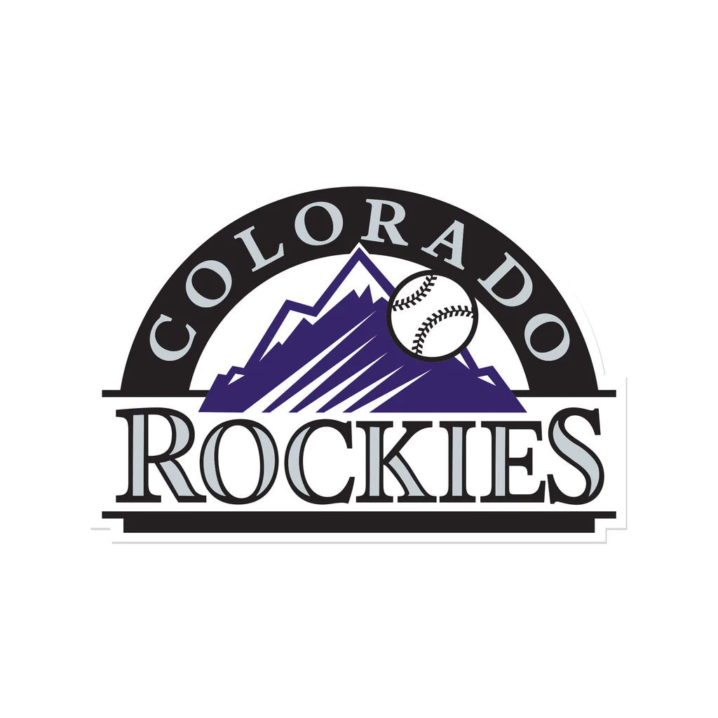 STEEL COLORADO ROCKIES LOGO