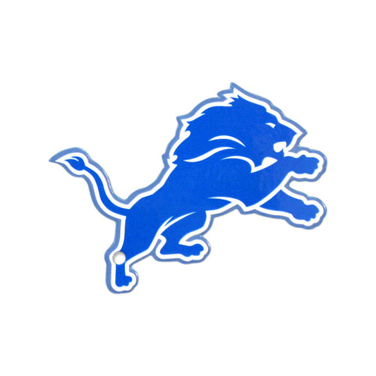 STEEL DETROIT LIONS LOGO