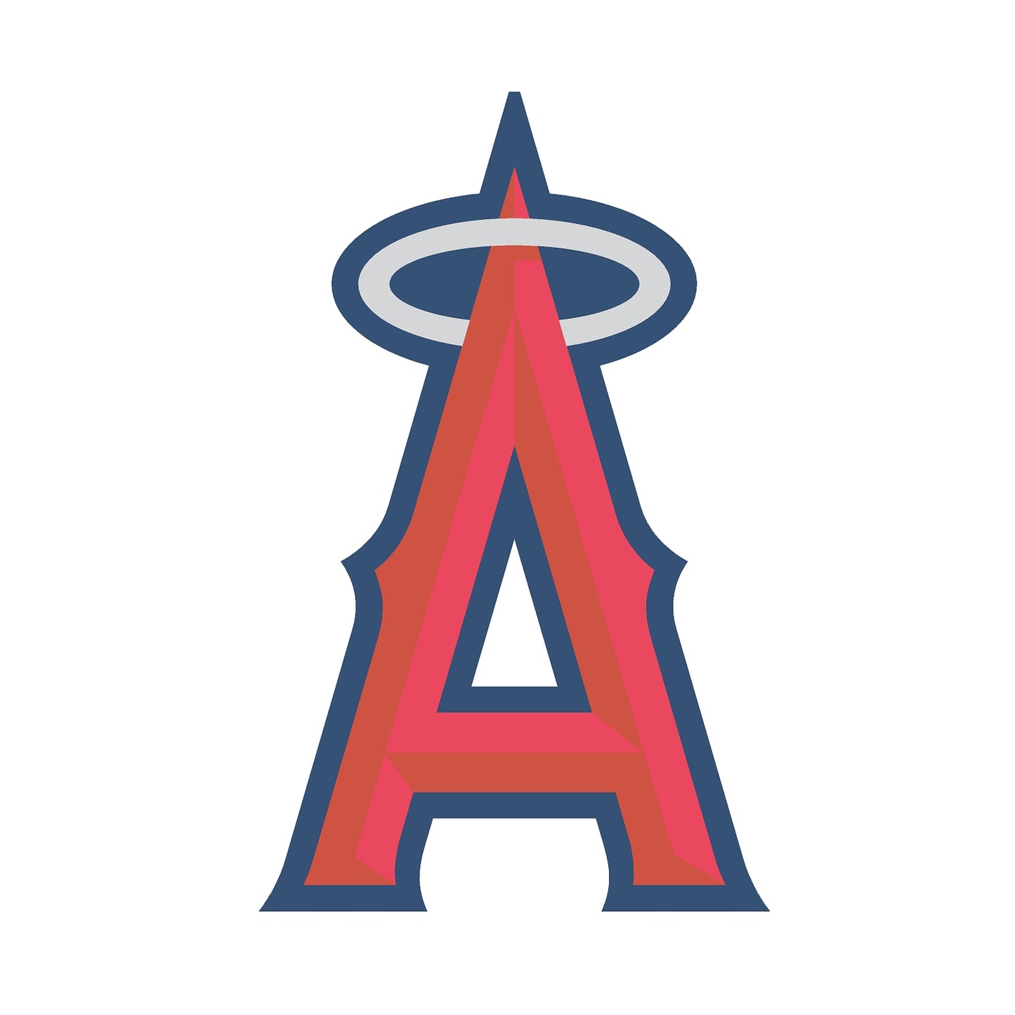 STEEL LOS ANGELES ANGELS LOGO