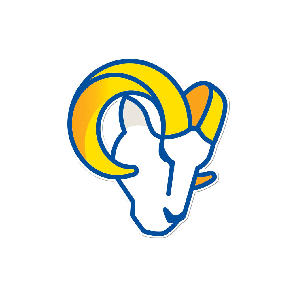 STEEL LOS ANGELES RAMS LOGO