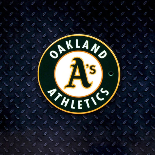 STEEL OAKLAND ATHLETICS LOGO