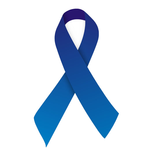 STEEL COLON CANCER RIBBON