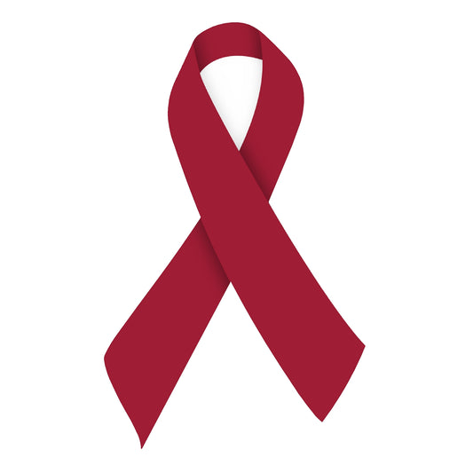 STEEL MULTIPLE MYELOMA CANCER RIBBON