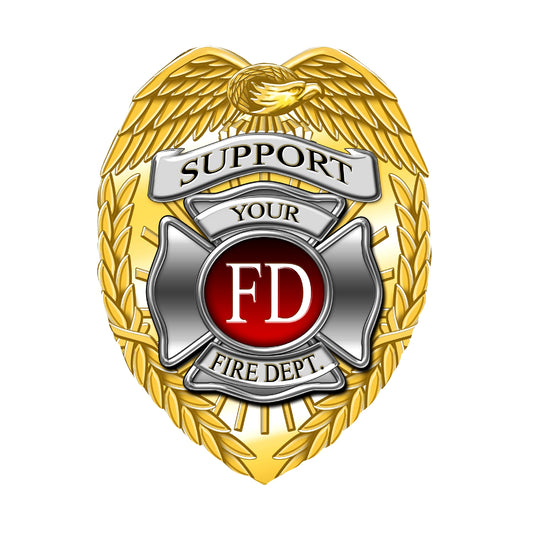 STEEL SUPPORT FIREMEN MAGNET