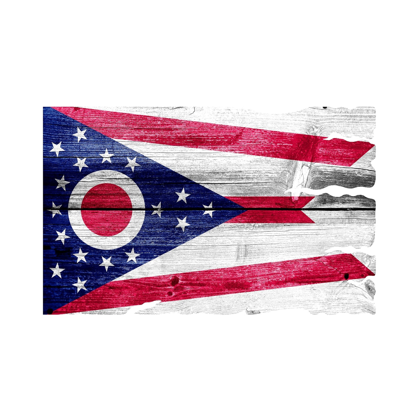 STEEL OHIO FLAG