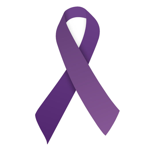 STEEL PANCREATIC CANCER RIBBON