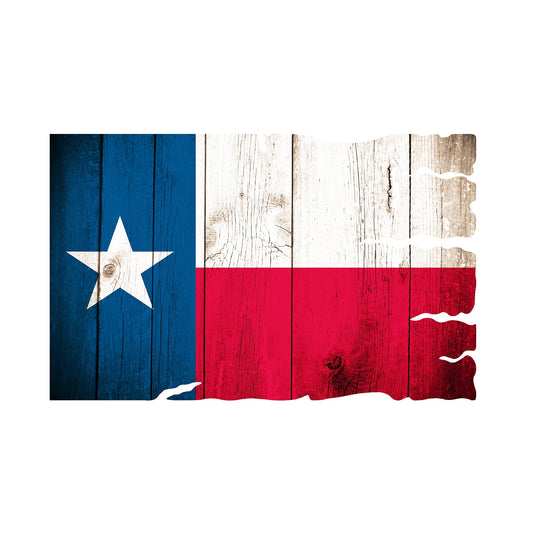 STEEL TEXAS FLAG