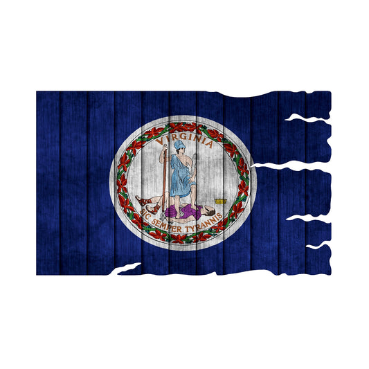 STEEL VIRGINIA FLAG