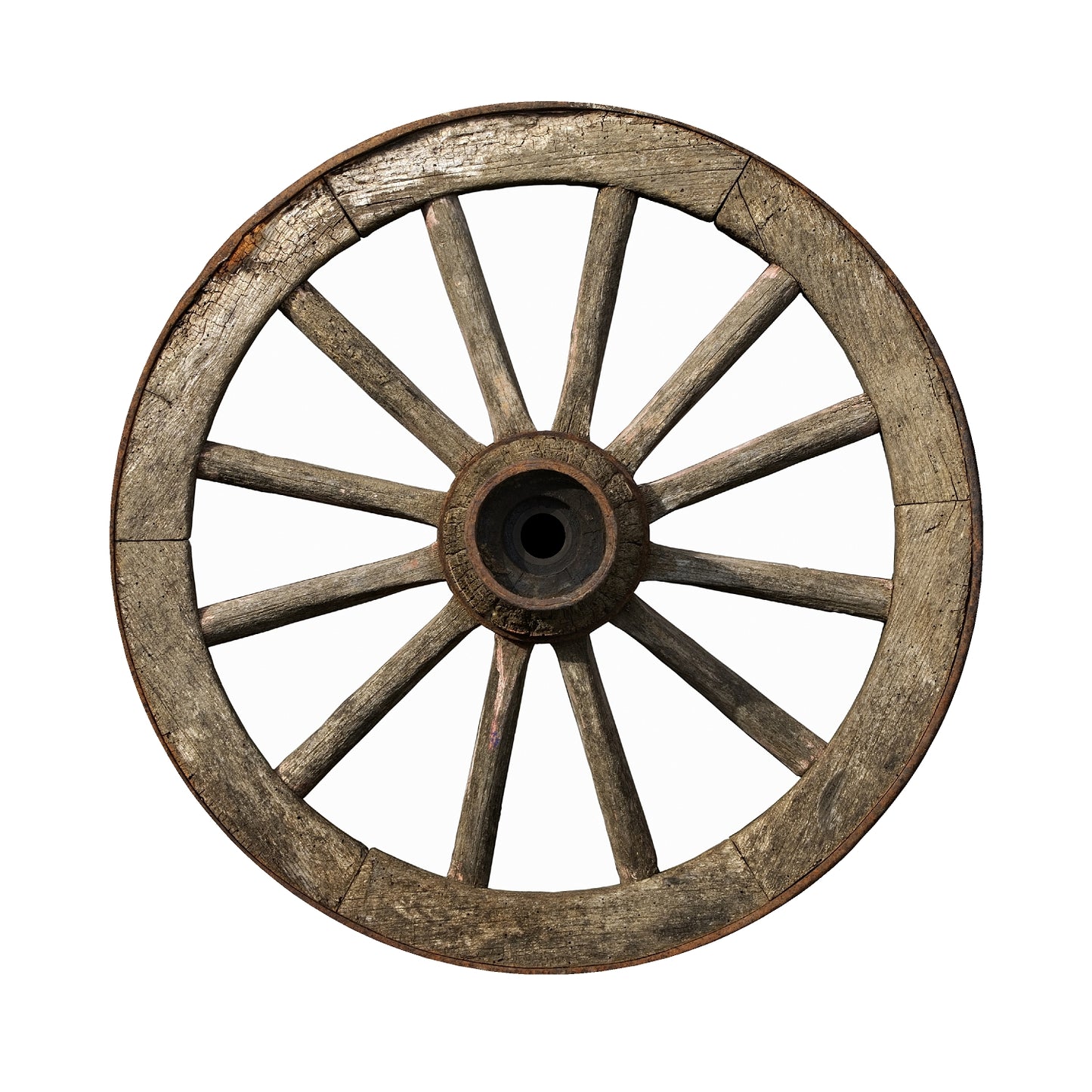 STEEL WAGON WHEEL MAGNET